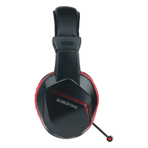 Ігрові Навушники Borofone BO104 Phantom Чорно-Червоний - фото 2