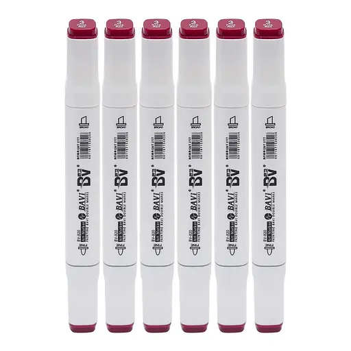 Скетч-маркер двусторонний Bavi №3, на спиртовой основе, 10 шт.