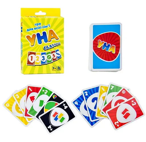 Настольная карточная игра "УНА classic" 7015 Strateg (4820175998805) - фото 2