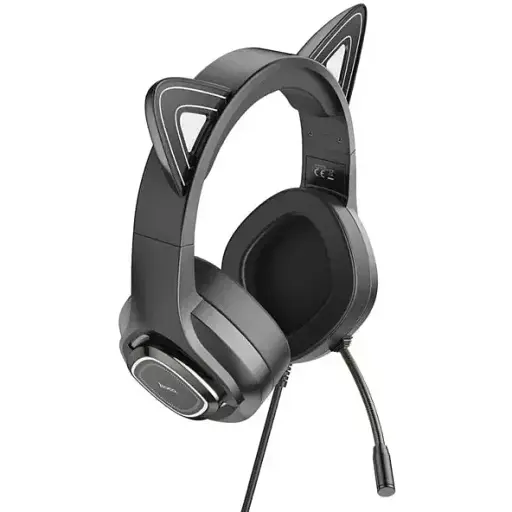 Наушники Hoco HF Stereo W107 Cute Cat Ears Elf (6931474791269) - фото 4