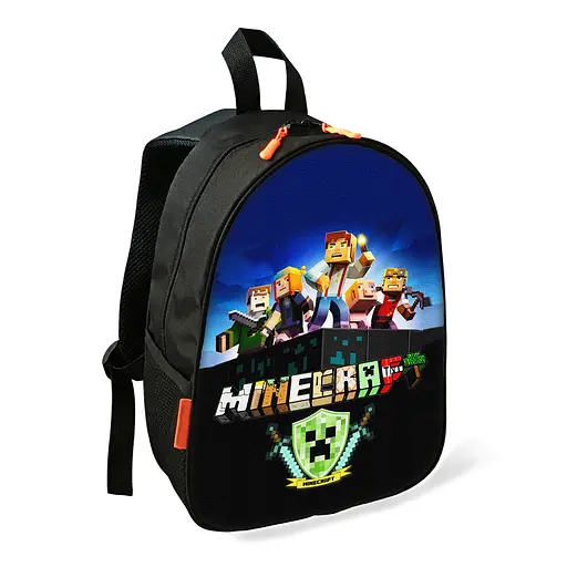 Рюкзак Minecraft детский школьный/городской 34х27х13 см для мальчика (02418)
