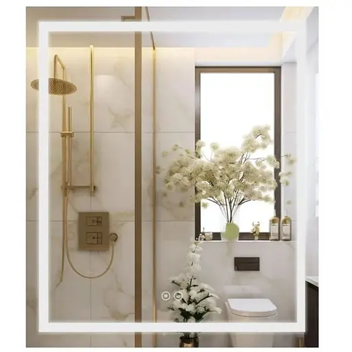 Зеркало Qtap Mideya с LED-подсветкой Touch QT2078DCF7080W - фото 1