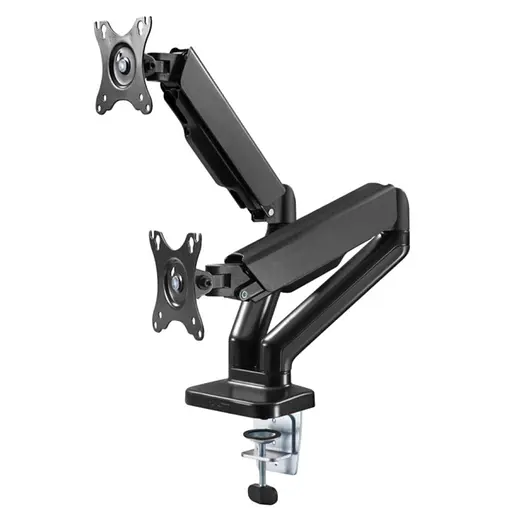 Кронштейн настільний для двох моніторів 17-32 дюйми OfficePro OPSMA-502 Black - фото 4