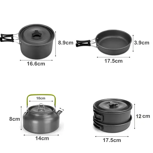 Набір туристичного посуду Ranger Prius Lux RA9947 - фото 5