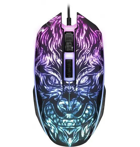 Комплект клавиатура и мышь (проводной) Defender Tark C-779 UKR RGB-подсветка - фото 2