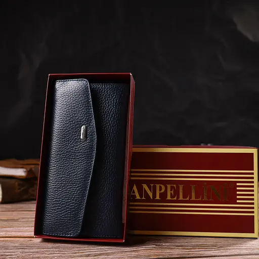 Кожаный женский кошелек Canpellini 18х9х1 см acs0025541 - фото 8