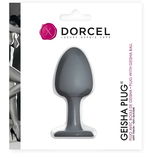 Анальна пробка Dorcel Geisha Plug з кулькою всередині - фото 2