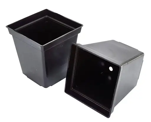 Горшок для рассады с толстой стенкой 0.5 л Черный 88165 - фото 2