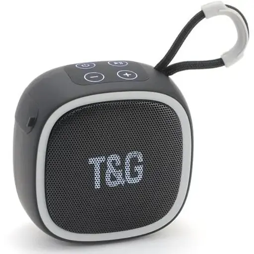 Портативна Bluetooth-колонка T&G TG659 бездротова переносна колонка з вологозахистом Чорний - фото 1