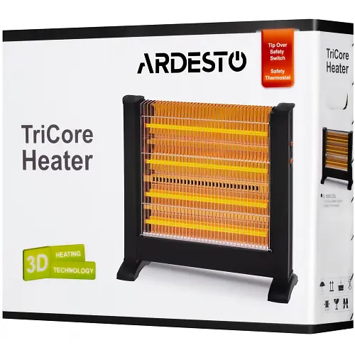 Інфрачервоний обігрівач Ardesto IHS-1650 - фото 6