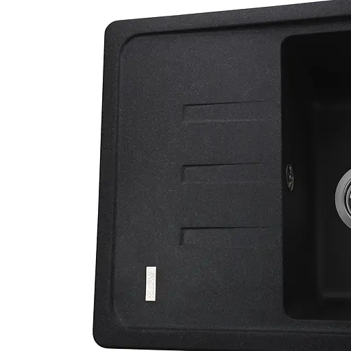 Гранитная мойка Globus Lux Mono графит 620x435мм-А0001 000022399, Графит - фото 4