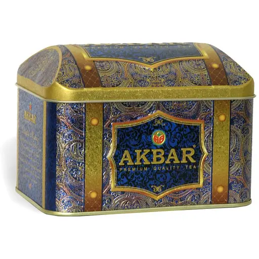 Чай Akbar Orient Mystery суміш чорного та зеленого чаю з додаванням пелюсток волошки, жасмину, троянди та трояндової олії крупнолистовий 250 г