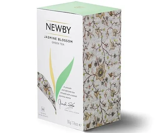 Чай зелений Newby Квіти Жасмину в пакетиках 25 шт (310090) - фото 2