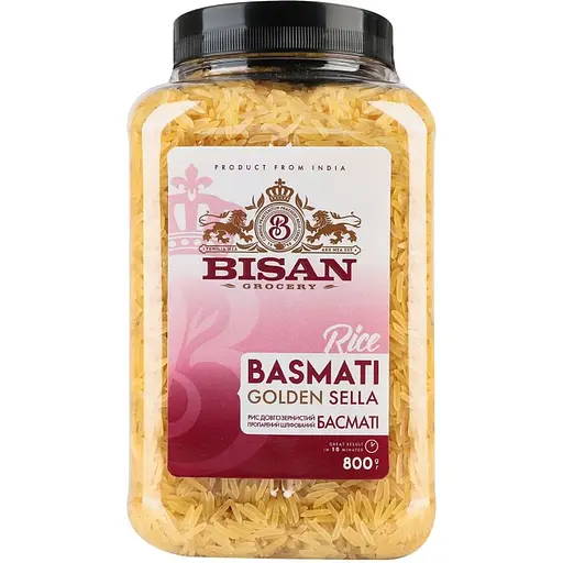 Рис Bisan Басмати Golden Sella 800 г