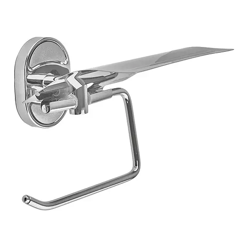 Паперотримач з кришкою Zerix AFB-0103 ZX5063 Хром - фото 2