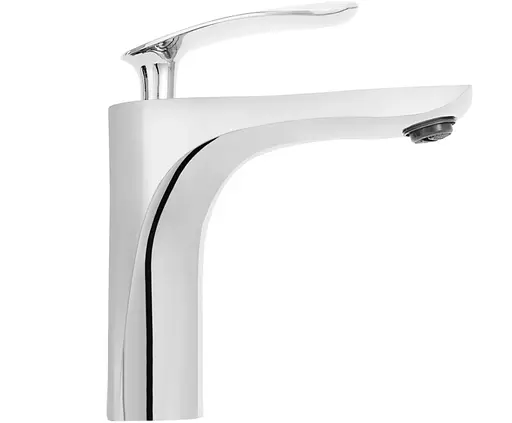 Смеситель для умывальника Rea Orbit низкий хром REA-B2048 Хром - фото 2