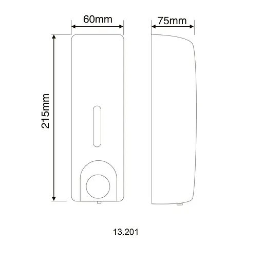 Дозатор жидкого мыла Hotec 13.201 ABS White  - фото 5
