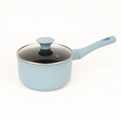 Сотейник с крышкой литой мрамор "Megastone" индукционное дно 2.7 л