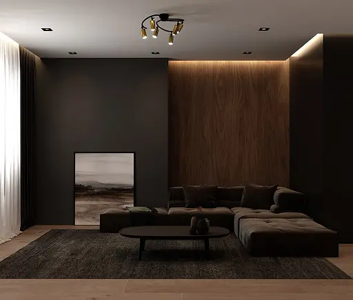 Стельовий світильник SV0045-6 BK+GD - фото 3