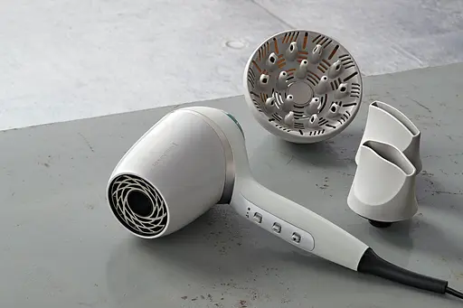 Фен Remington HYDRAluxe PRO, 2200Вт, 3 режима, диффузор, ионизация, холодный обдув, белый - фото 2