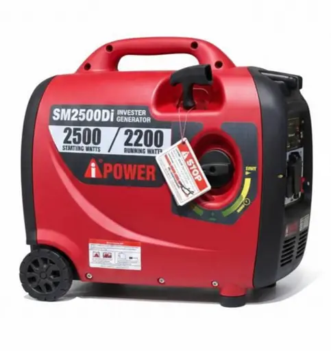 Інверторний Генератор Валіза iPOWER SM2500Di (2.2 - 2.5 кВт) з Дисплеєм, електростартером