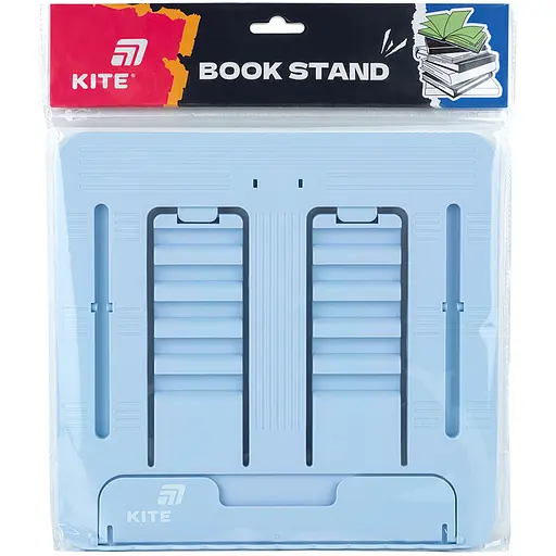 Подставка для книг Kite пластиковая голубая (K25-330-3) - фото 3