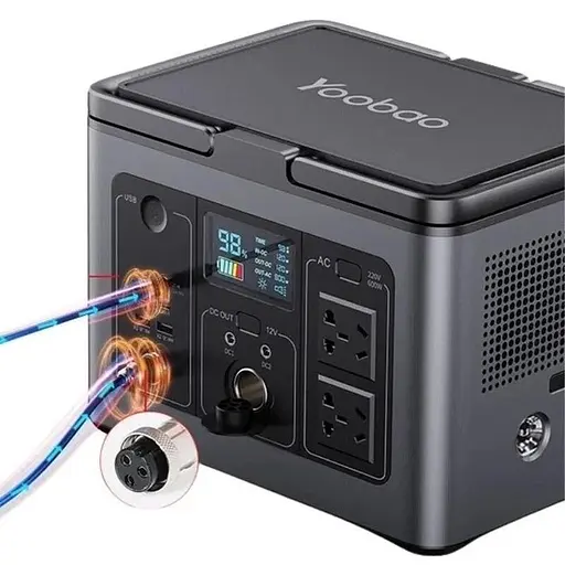 Портативна зарядна станція Yoobao EN700P (700 W) Power Station 192000mAh - фото 5