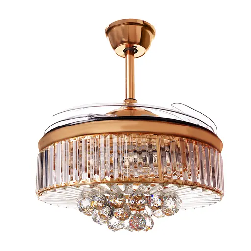 Люстра Brille вентилятор с пультом LED 36W WW RM G (BCL-699S/1) - фото 2