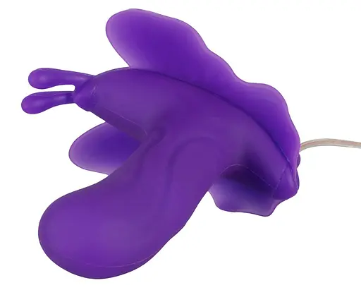 Вібратор Seven Creations Flutter Butterfly 9 см фіолетовий - фото 5