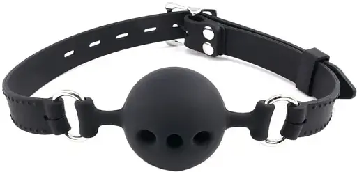 Кляп I’MCUM MouthBond для рольових ігор Чорний (IM-SM208)