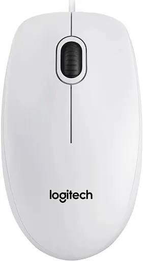 Мышь Logitech B100 (910-003360) White USB - фото 1