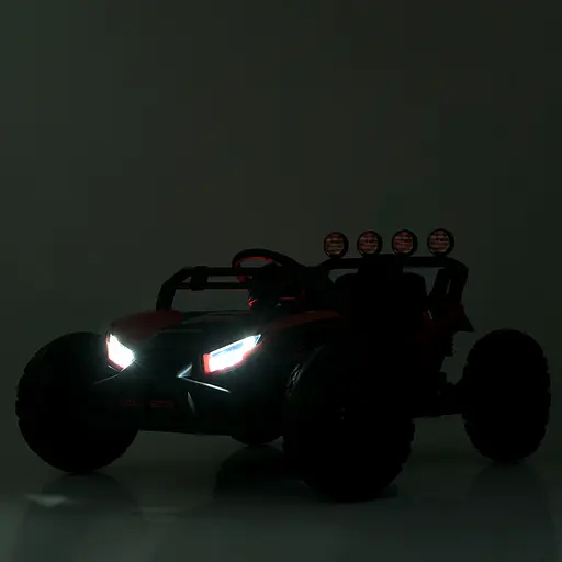 Электромобиль детский Bambi Багги M 6073EBLR-2 Racer с Bluetooth EVA колесами и мягким кожаным сиденьем - фото 8