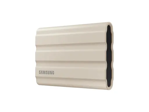 SSD накопитель портативный Samsung T7 Shield 1TB Beige (MU-PE1T0K) - фото 2