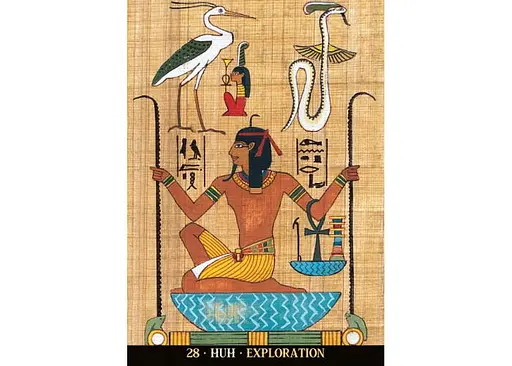 Карты Scarabeo Оракул Египетских Богов (Egyptian Gods Oracle Cards Tarot) (ВР_КТЄБ) - фото 6