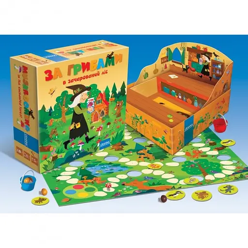 Настольная игра Granna За грибами. В волшебный лес (82166) - фото 2