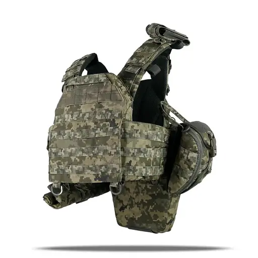 Плитоноска Kiborg GU gen.2 + 8 подсумков Pixel (1000-k45008) - фото 4