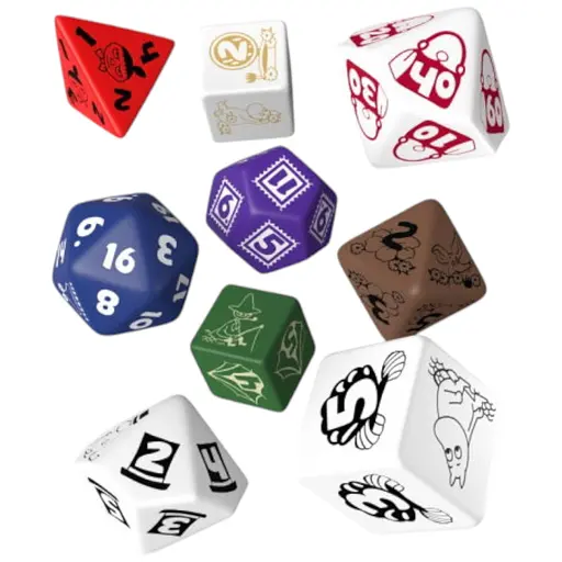 Набір кубиків Moomin Dice Set , 9 шт. (SMOM99)