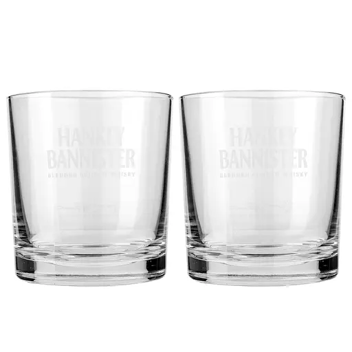 Уценка. Набор шотландского Виски Hankey Bannister Original, 40%, 0,7 л + 2 стакана - фото 6