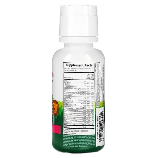Вітаміни та мінерали Natures Plus Animal Parade Miltivitamin Liquid, 236 мл - Тропічні ягоди - фото 2