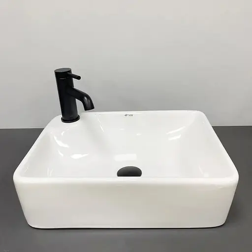 Умивальник VBI Lucito white накладний VBI-015502, Білий - фото 1