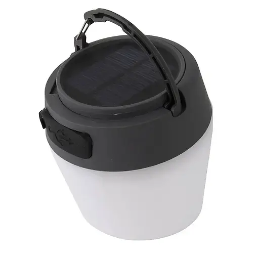 Фонарь кемпинговый Bo-Camp Wega Powerbank Solar 180 Lumen White/Grey/Black (5818735) - фото 4