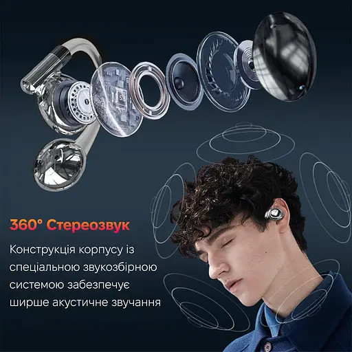 Бездротові навушники Inspire YYK-880 Black - фото 4