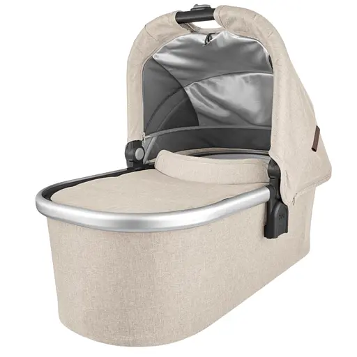 Люлька Uppababy Carrycot-Declan-Oat Melange Silver Frame (0920-BAS-EU-DCL) - фото 1