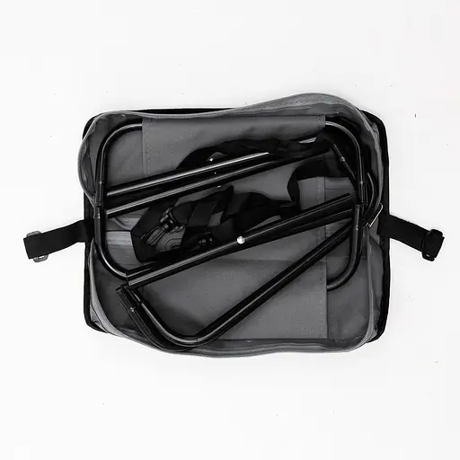 Стул туристический раскладной Yiwu с чехлом 33х26х33 см. стульчик походный табурет для кемпинга SJ-0131 - фото 6