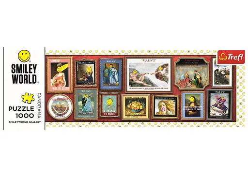 Пазл Trefl Веселые картины 1000 эл. панорама (29053) - фото 2