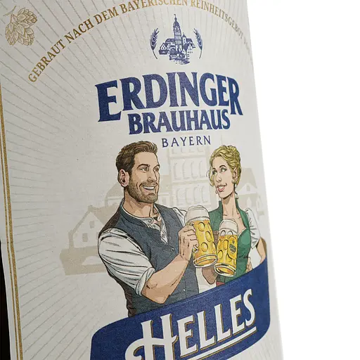 Пиво Erdinger Brauhaus Helles світле 5.1% 0.5 л - фото 5