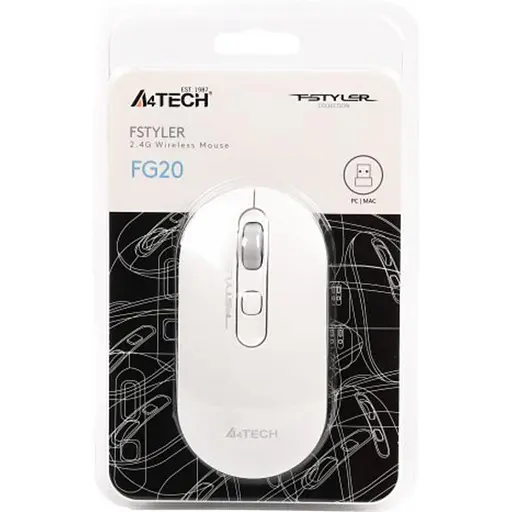 Мышка A4Tech FG20 White - фото 6