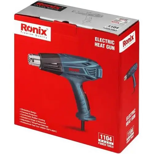 Фен строительный Ronix 1104 [119908] - фото 8