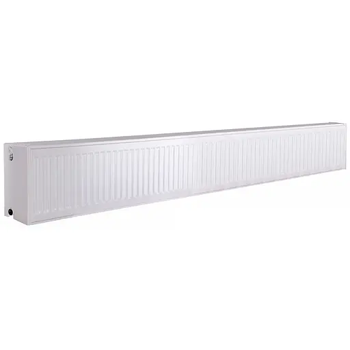 Радіатор сталевий панельний Kalite 33 низ/справа 300x2200 (без INNER) 000015103, Білий - фото 1