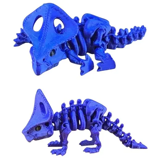 3D Іграшка Динозавр Трицераптор, 18 см, рухливий